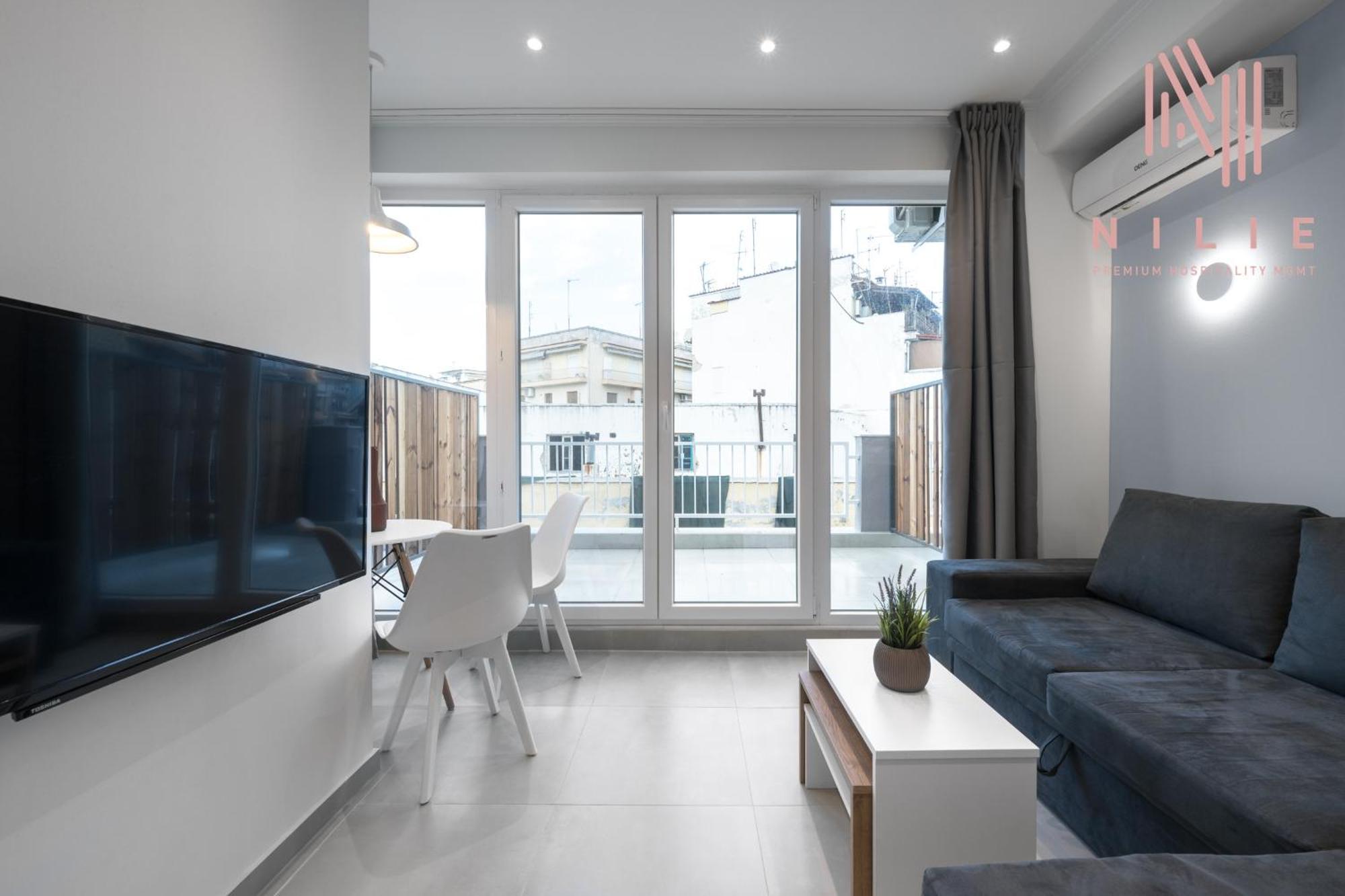Apartamento Nexia, Nilie Hospitality Mgmt Tesalónica Exterior foto